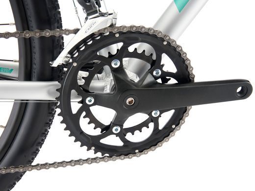 Велосипед гравійний Kona Rove AL 650, 27.5", 2024, Silver, 52 см (KNA B36RV6552)