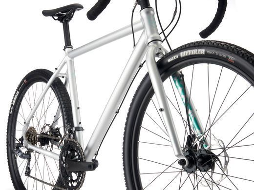 Велосипед гравійний Kona Rove AL 650, 27.5", 2024, Silver, 52 см (KNA B36RV6552)