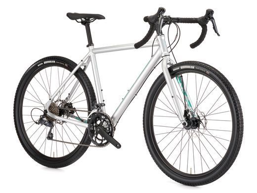 Велосипед гравійний Kona Rove AL 650, 27.5", 2024, Silver, 52 см (KNA B36RV6552)