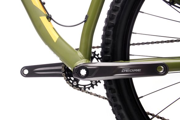 Велосипед гірський Kona Honzo 2021 Satin Fatigue Green, M, 29" (KNA B21HZ03)