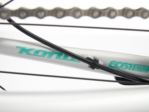 Велосипед гравійний Kona Rove AL 650, 27.5", 2024, Silver, 56 см (KNA B36RV6556)