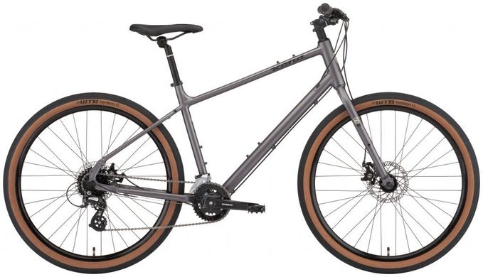 Велосипед дорожній Kona Dew Grey 2022, Satin Asphalt Grey, S, 27,5" (2000999758706)